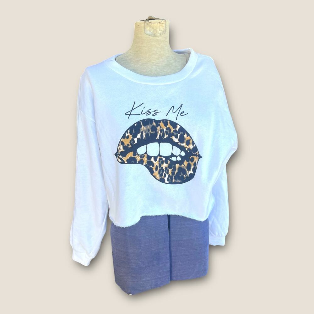 Fashion Nova Cropped Sweatshirt